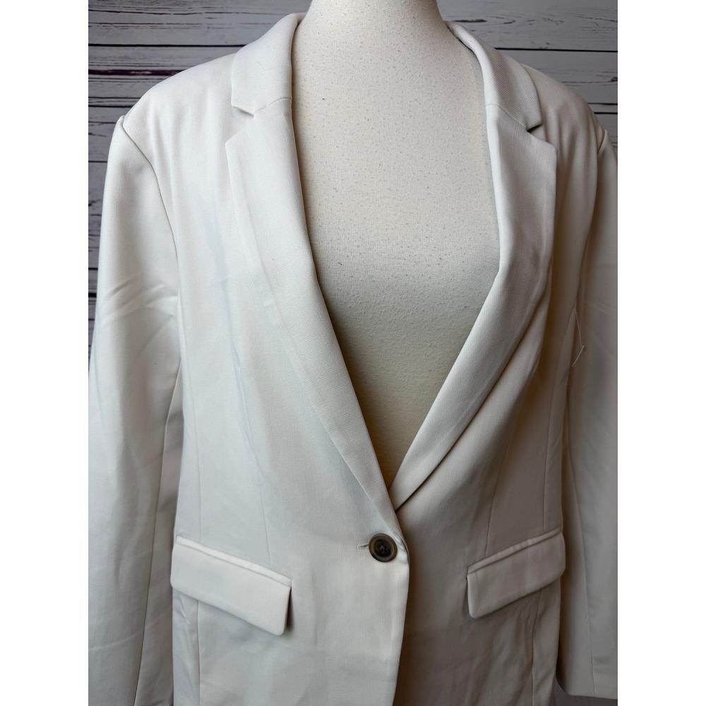 Old Navy Taylor Blazer Large NWT Fitted Single Button Jacket Business Casual